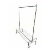 Metal Garmet/Luggage Rack on Wheels