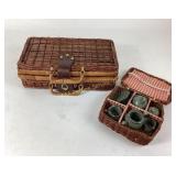 Wicker Basket Teaset & Picnic Basket Toy
