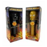 Nos Star Wars giant Pez C-3PO, and Darth Vader