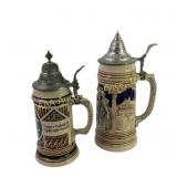 Ceramic German Beer Steins