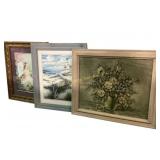 Framed Wall Art; T.C. Chiu Lighthouse, V.A. Richar