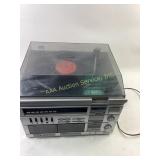 Sanyo Stereo Music System GXT 400 With Turntable