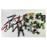 Gardening Tools and Attachments Including Pruners,
