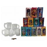 Disney Collector Glasses and McDonaldï¿½s Batman Mug