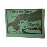Tillie the Toiler in Ooooh- Hmm-Daddy paper book