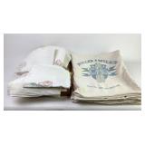 Flour Sacks and Linen with Embroidery and Branding