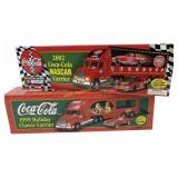 Nos 1999 Coca Cola Holiday plastic classic carrier