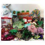 Seasonal Decorations and Stuffed Animals