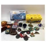 Lego Bricks, Revell Model Kit, Stained Glass