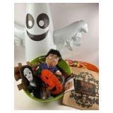 Blow up ghost, Gomez Addams plush, halloween