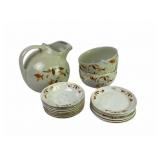 Hall Superior Quality Dinnerware with Autumn Leaf