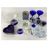 Stoneware Crock, Avon Dishware, Chantal Heart Cass