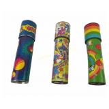 Snoopy peanuts kaleidoscope, dented cardboard,