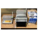 (5) Ibico book binding machines, combined spines