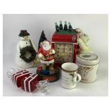 Christmas Items Including Coca-Cola Polar Bear Clo