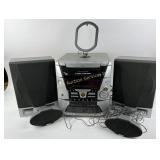 RCA 5-Disc CD Changer Stereo System with Speakers