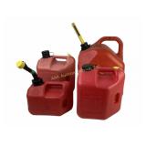 Gasoline Containers with Spouts