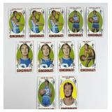 (11) 1969-70 Topps Cincinnati basketball cards -