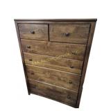 Archbold Furniture Wood Dresser 6 Drawer (39 in.