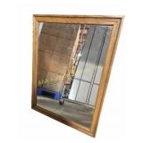 Wood Framed Mirror (33 in. X 43 in.)