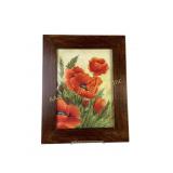 Watercolor Painting of Red Poppies Arts and Crafts