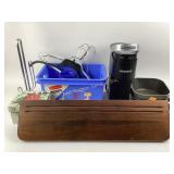 Keurig Coffee Maker, Wall Shelf, Boots and Thomas