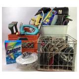 Electrical Wires, Snorkeling Gear, and Sprinklers