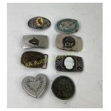 Western, Snap-On, Mickey Mouse,and Dog Belt Buckle