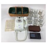 ITT Rotary Phone, BC Comics Anteater Glasses, Long