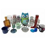 E.C. Booz Whiskey Bottle, Ball Jars, Coca-Cola Gla