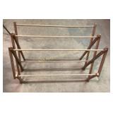 Wooden Collapsible Drying Rack