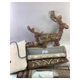 Rugs, Frames, Glassware, and Heated Pet Pad