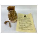 Plimoth Plantation Pitcher with Broken Handle and