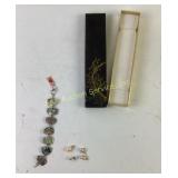 DeJoy .925 pearl like pendant, .925 matching