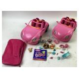 2007 Mattel Barbie Cars and Littlest Pet Shop Acce