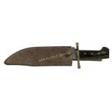 Chipaway cutlery bowie knife with wood handle in