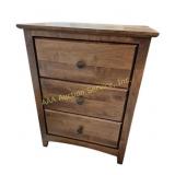 Archbold Furniture Wood Night Stand 3 Drawer (23