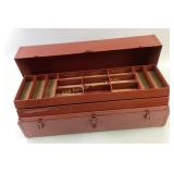 Metal cantilever tool box