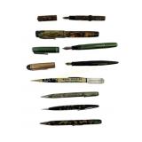 Eversharp bakelite pin with 14k nib, parker pin