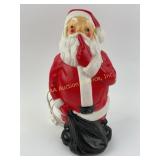 Lighted blow mold Santa Claus Christmas