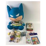 Toy Factory Batman Plush, NOS Rugtats plush: