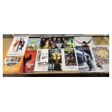 Movie Posters Featuring Action, Comedy, and Sci-Fi