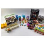 Trolls Dolls, Lego kingdom pieces, Death Note