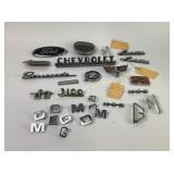 Automotive Emblems and Badges Featuring Chevrolet,