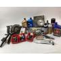 Tools, Blades, Accessories, and Automotive Fluids