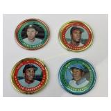 (4) 1971 Topps baseball coins - Alex Johnson #84,