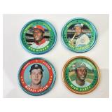 (4) 1971 Topps baseball coins - Mickey Lolich