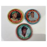 (3) 1971 Topps baseball coins - Jim Wynn #69,