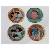 (4) 1971 Topps baseball coins - Danny Walton #88,