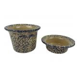 Roseville lot of 2 blue